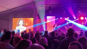 Burghfest music marquee